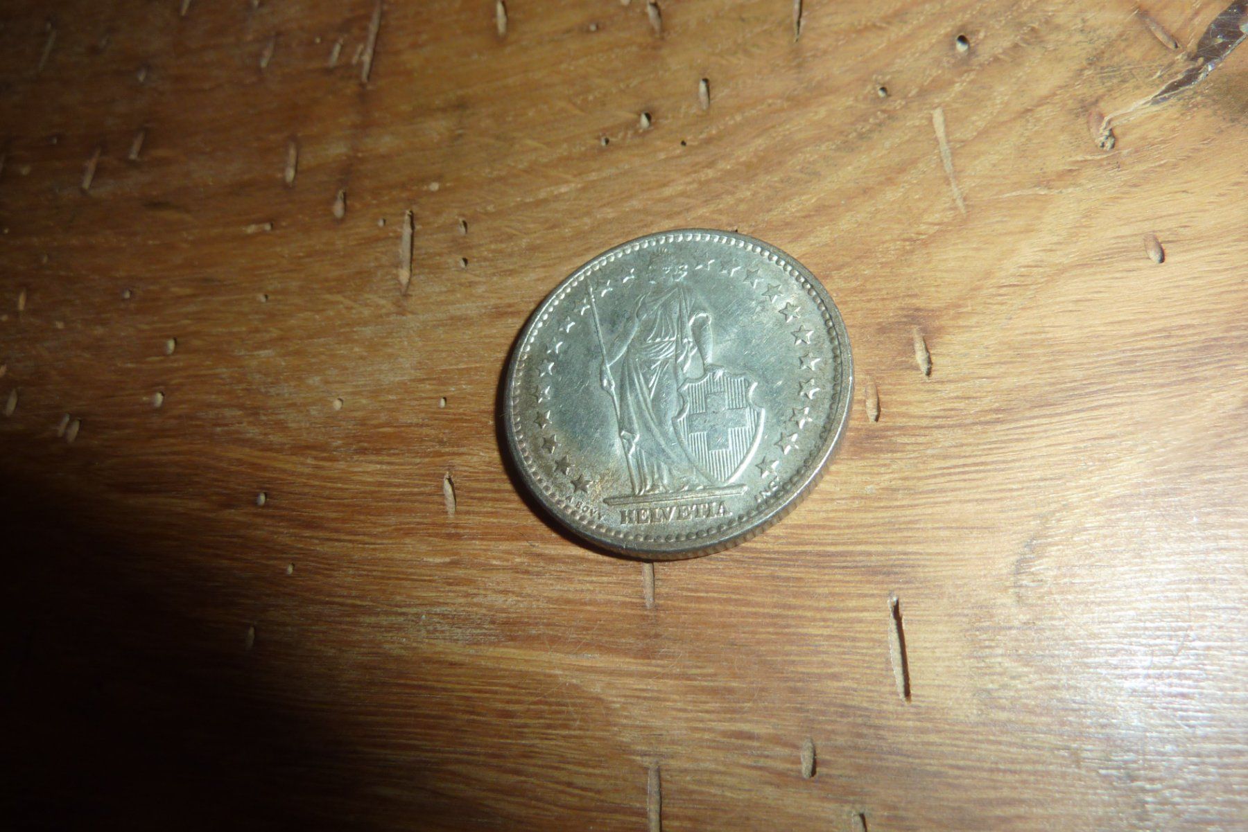 Tutti le monete: Silber, Münze, 2 Schweizer Franken, 1965 – Usato da Lausen venduto da akira003 1