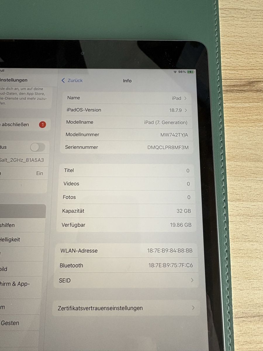 Apple Tablet PC: Ipad 7. Generation – Usato da Kaltbrunn venduto da yanick.. 2
