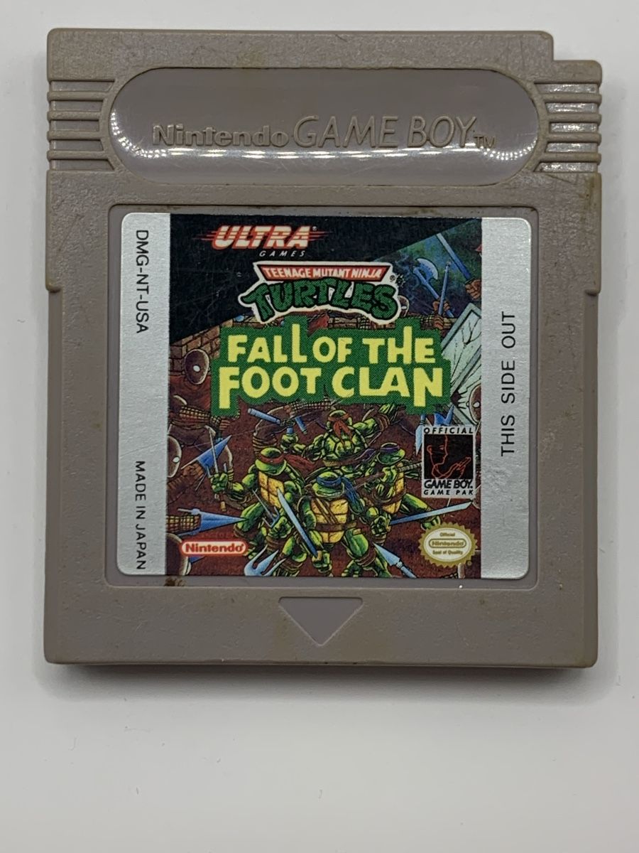 Turtles Fall of the Foot Clan - Game Boy - Getestet (Gebraucht) in ...