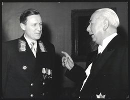 Fotografie Sowjetischer Botschafter Andr