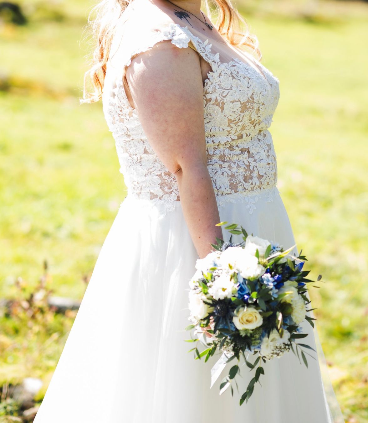 Kleider: Secondhand Brautkleid Bianco Evento "Alice", Grösse 52 – Gebraucht aus Brunnen von Herzig-Brautmode 2
