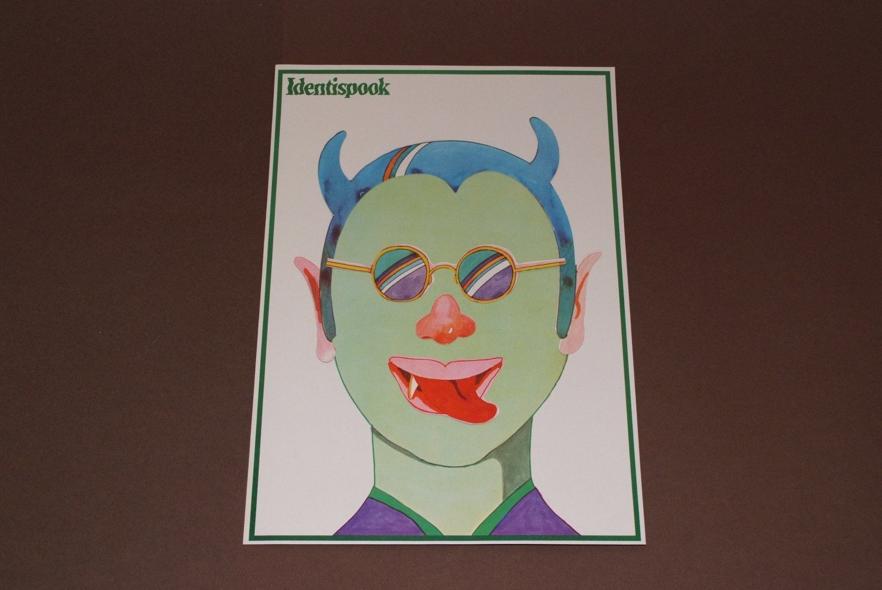 Spiele: Vintage Horror Spiel Identispook 1969 #Dracula #Frankenstein – Gebraucht aus Aarau von Pearlz 4