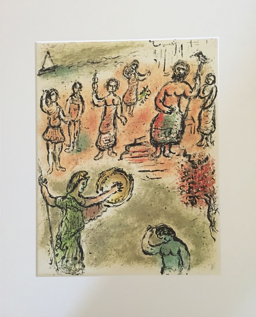 Grafica & Litografie: Marc Chagall "Homer Die Odyssee" 3 Lithographien – Usato da Nennigkofen venduto da waltraub
