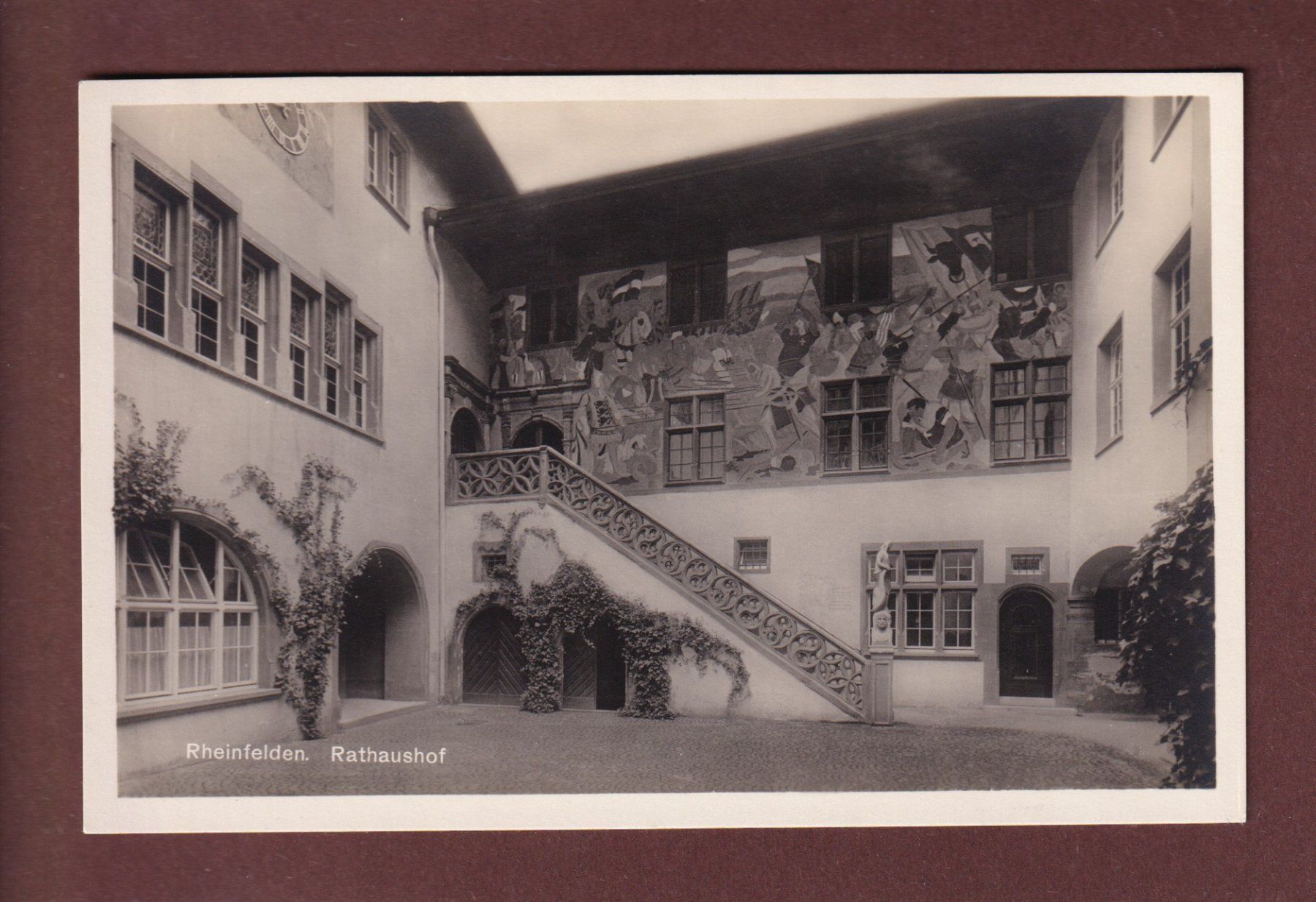 Cartes postales: RHEINFELDEN - Rathaushof – D'occasion à Pully par nicecards-shop