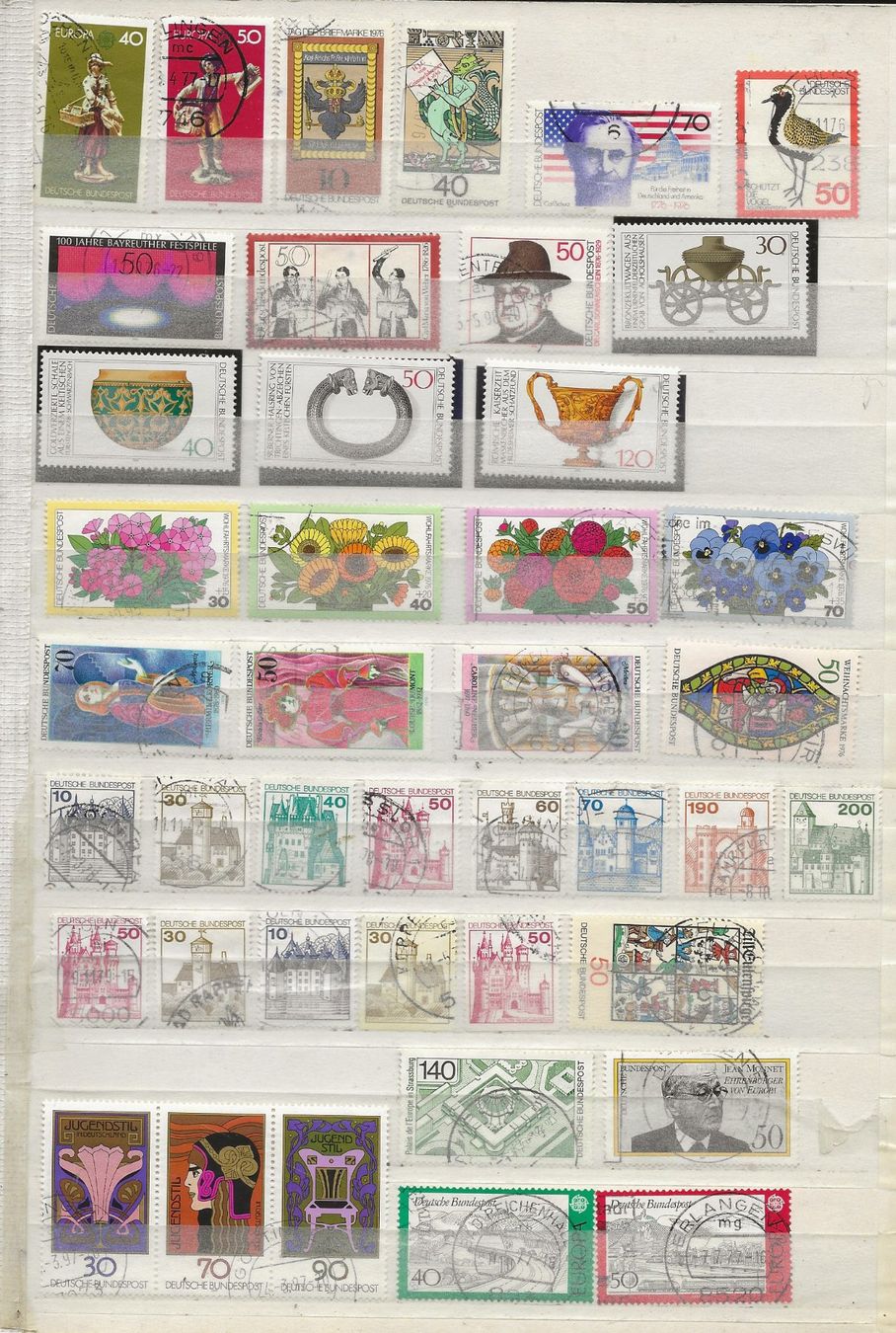 Tutti i francobolli: RFA Lot 1976 ... – Usato da Sion venduto da PierreP01