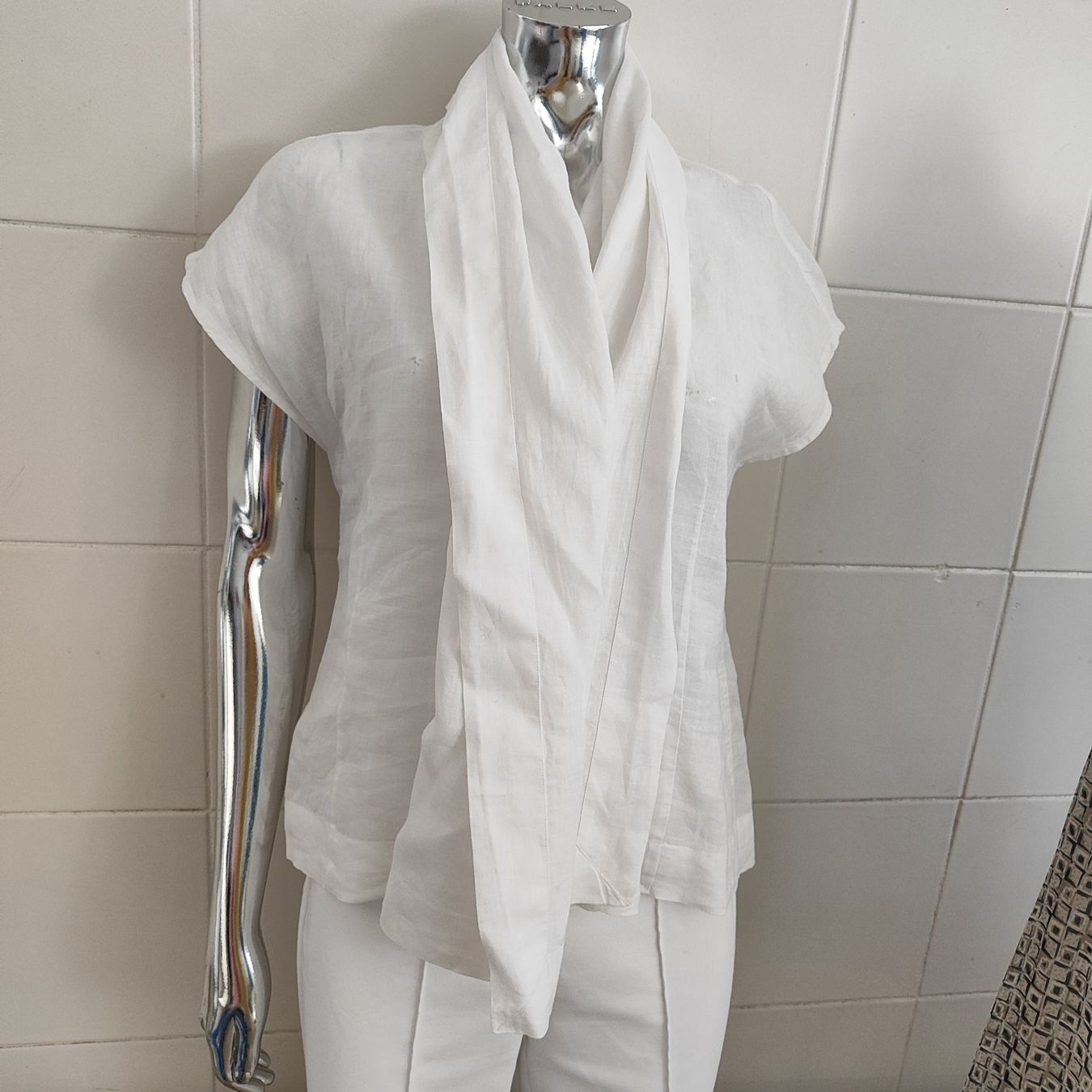 Blusen: 100% Leinen Damenbluse GR M – Neu und originalverpackt aus Langnau am Albis von Judithsebi 1