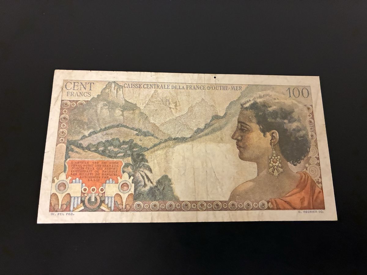 Banconote: 100 Francs 1947 – Usato da Dällikon venduto da Woldbanknoten 2