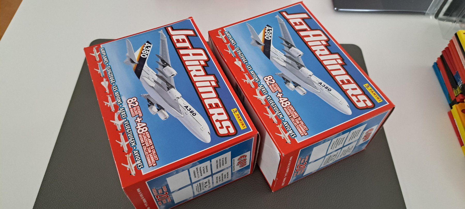 Panini Sammelbilder & Trading cards: 2 Stück Jet Airliners Display Box Sealed 2004 | Panini – Neu (gemäss Beschreibung) aus Reiden von Zizki 2