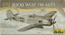 plastic model kit 1/ 72 HELLER 80235 FOCKE WULF 190 A8 / F3