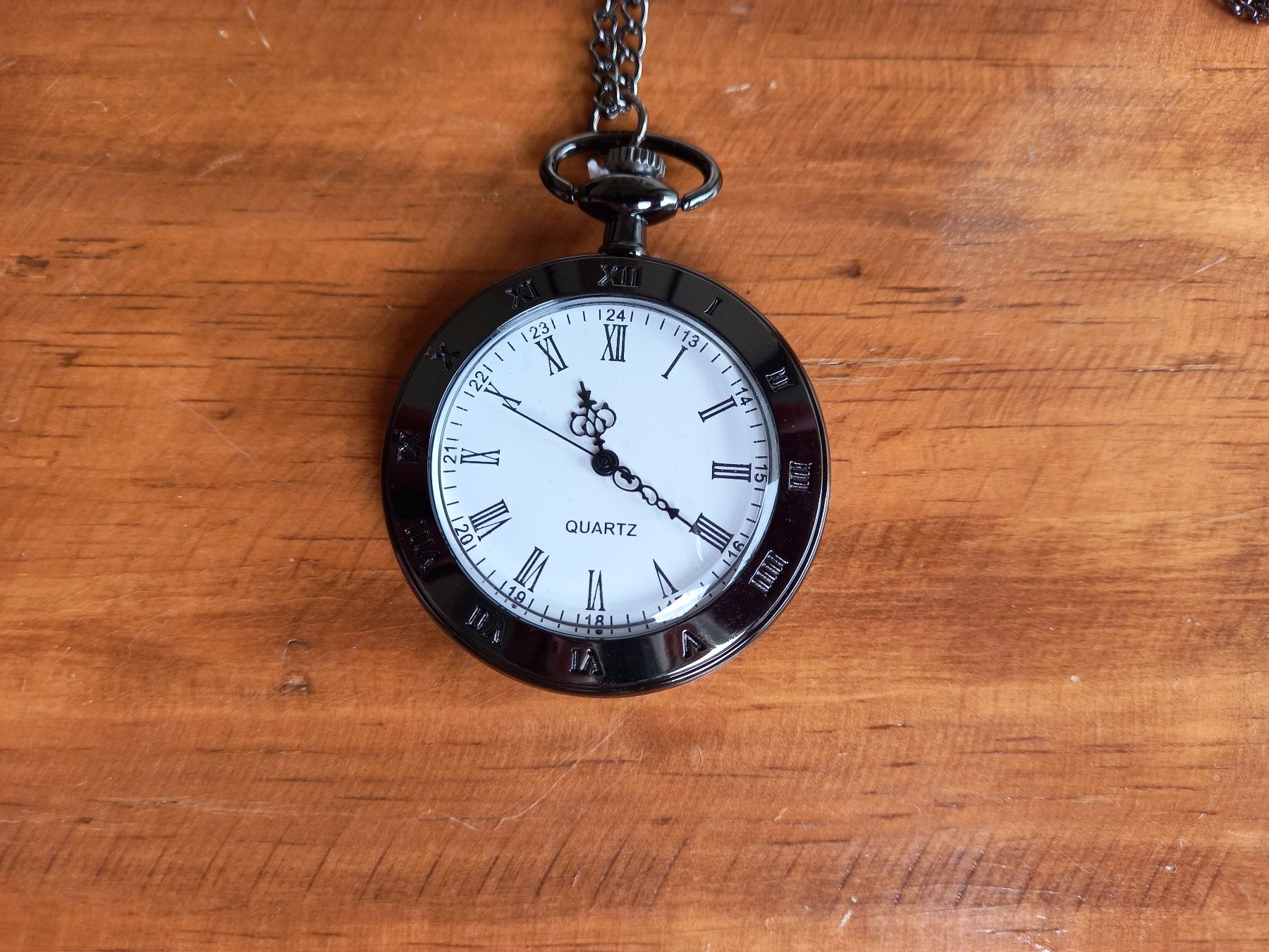 Orologi: Schwarze Taschenuhr – Nuovo e nell'imballaggio originale da Lausanne venduto da WATCH-WORLD 1