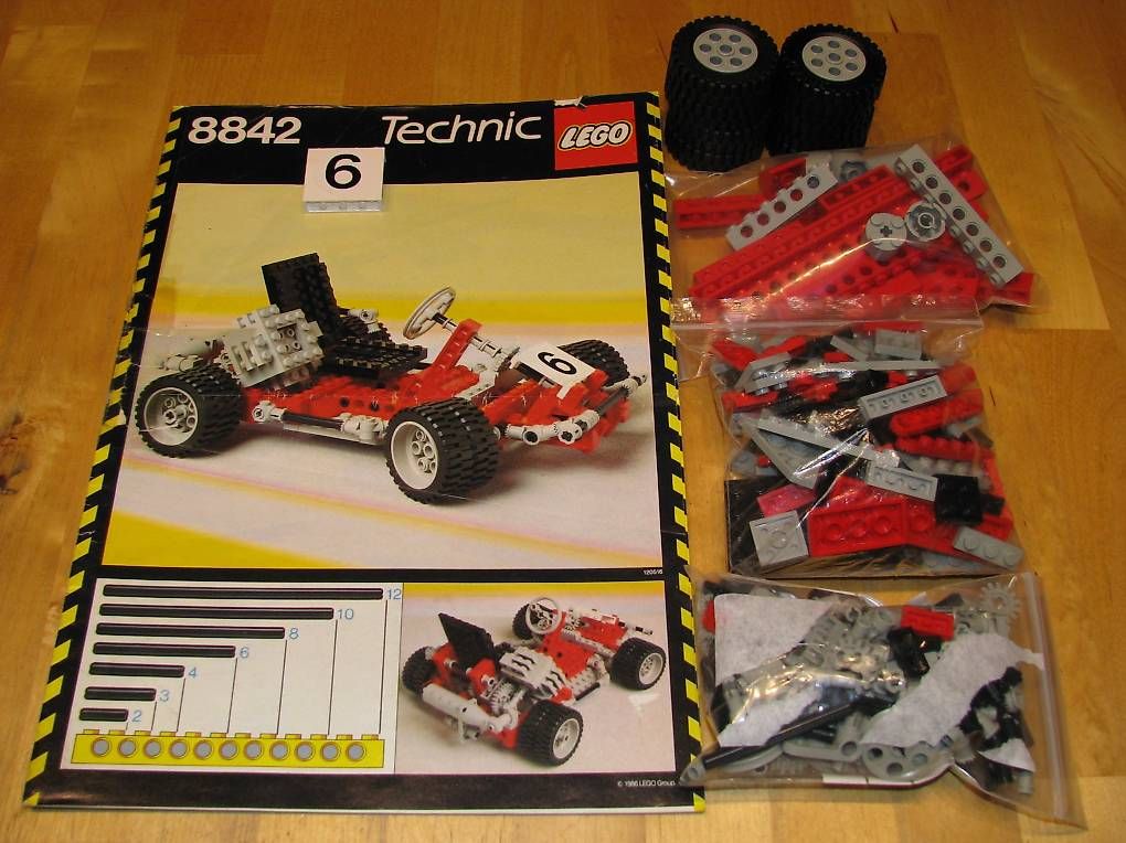 Lego Giocattoli: Lego Technik 8842 Go-Kart – Usato da Wangen b. Olten venduto da Binggeli4