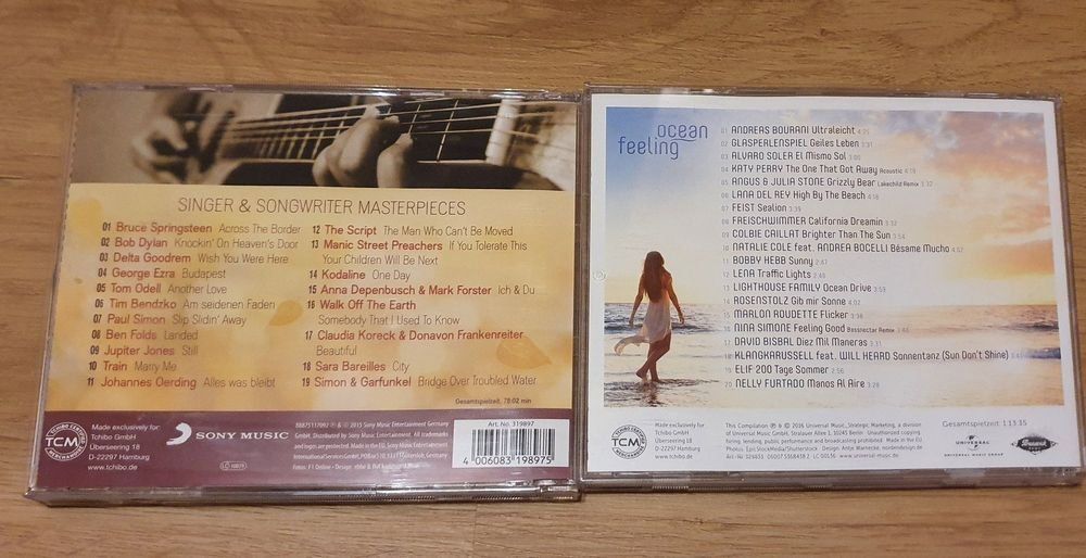 CD: 2 CDS: Falling Leaves & Feeling Ocean, Singe, Songwriter – Nuovo (secondo la descrizione) da Heinrichswil venduto da frankie19860 2
