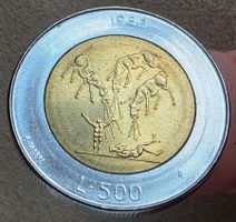 SAN MARINO 500 LIRE 1983 UNZ.