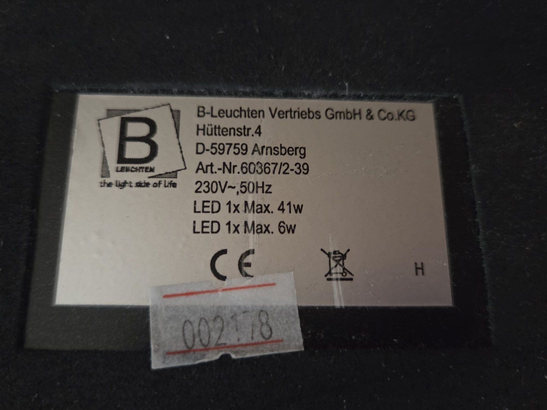 Lampade: B-leuchten Duo Stehlampe – Usato da Stäfa venduto da FNK 7
