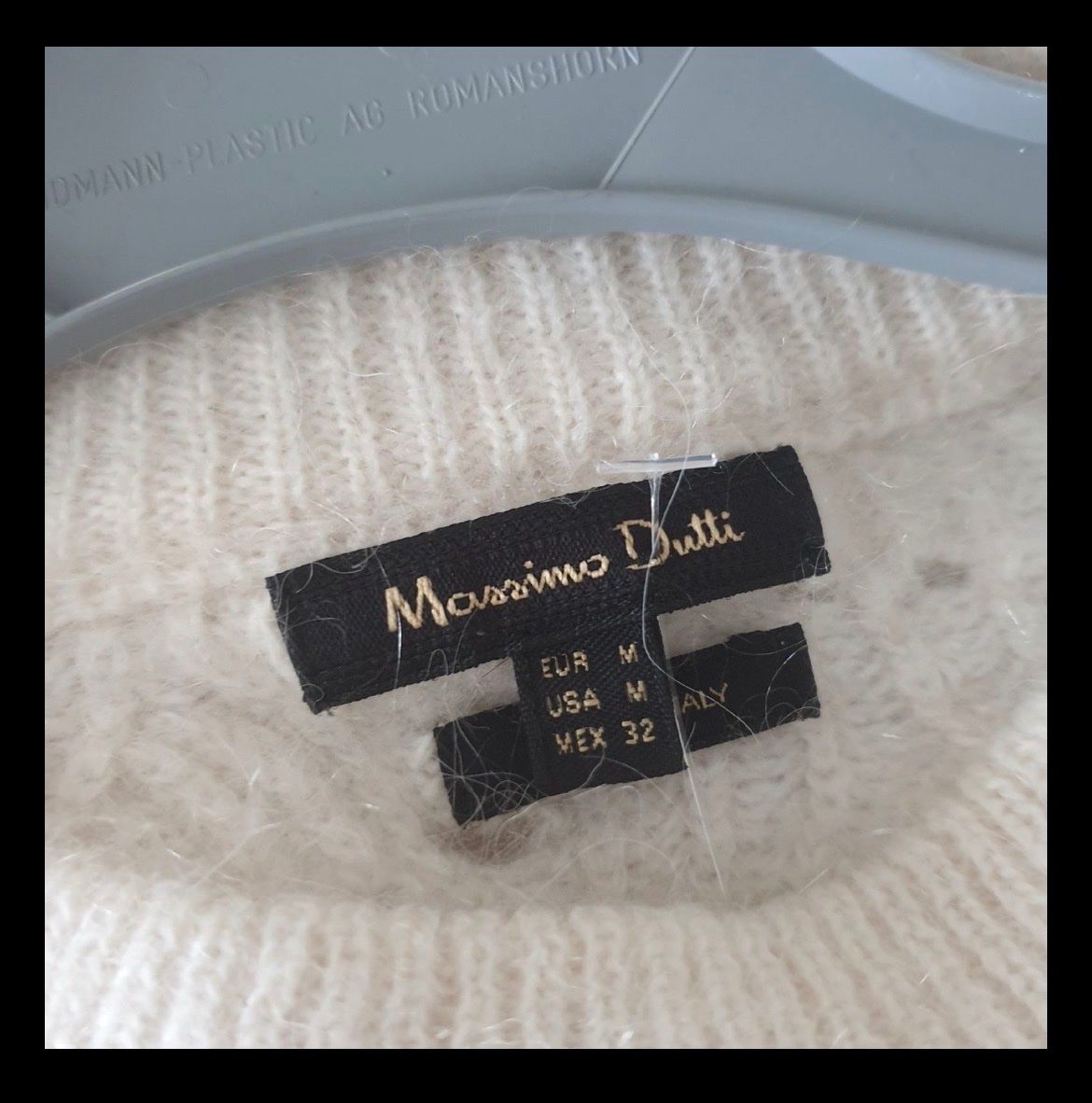 Massimo Dutti Maglioni & Felpe: Massimo Dutti Strickpullover, creme, Gr. S/M, Mohair/Wolle – Nuovo (secondo la descrizione) da Hünenberg See venduto da ECLB 2