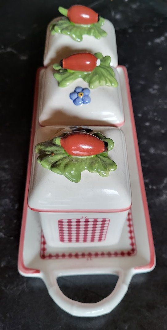 Villeroy & Boch Set di piatti: Villeroy & Boch Petite Fleur Charm Marmeladenglas – Usato da  venduto da  1