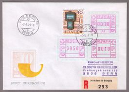 ATM A1+2+3+630_SCHÖNER R-BRIEF mit EUROPA BRIEFKASTEN !!