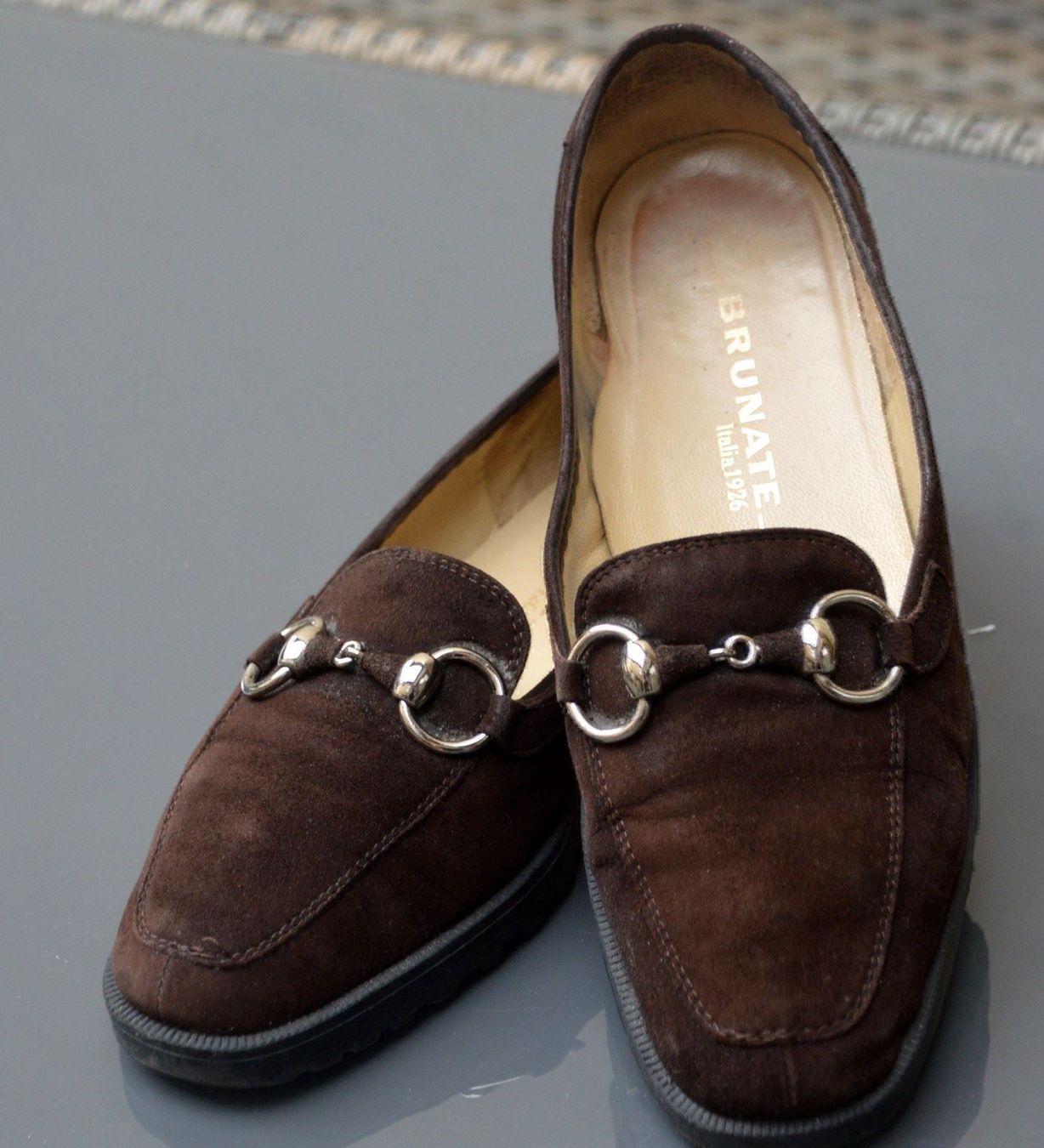 Brunate Damenschuhe: Mokassins / Mocassins Brunate .38 – Gebraucht aus Collonges von Auganien 1