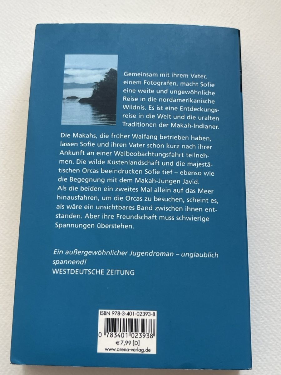 Libri: Antje Babendererde - Der Gesang der Orcas - Jugendroman – Usato da Forch venduto da tieckr 1