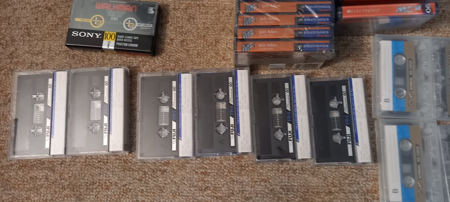 Cassettes audio: Leerkassetten Neu Diverse Marken – D'occasion à Urtenen-Schönbühl par Audiovintage 1