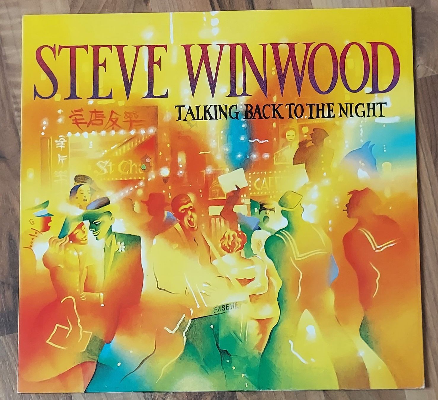 Vinyles: LP - STEVE WINWOOD - TALKING BACK TO THE NIGHT – D'occasion à Steckborn par Quo7