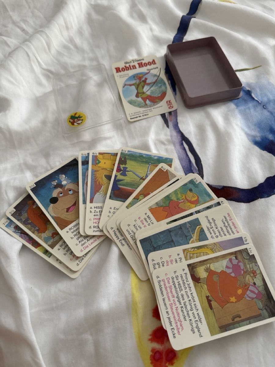 Jeux: Disney Robin hood quartett – D'occasion à Zürich par funkelnderstern