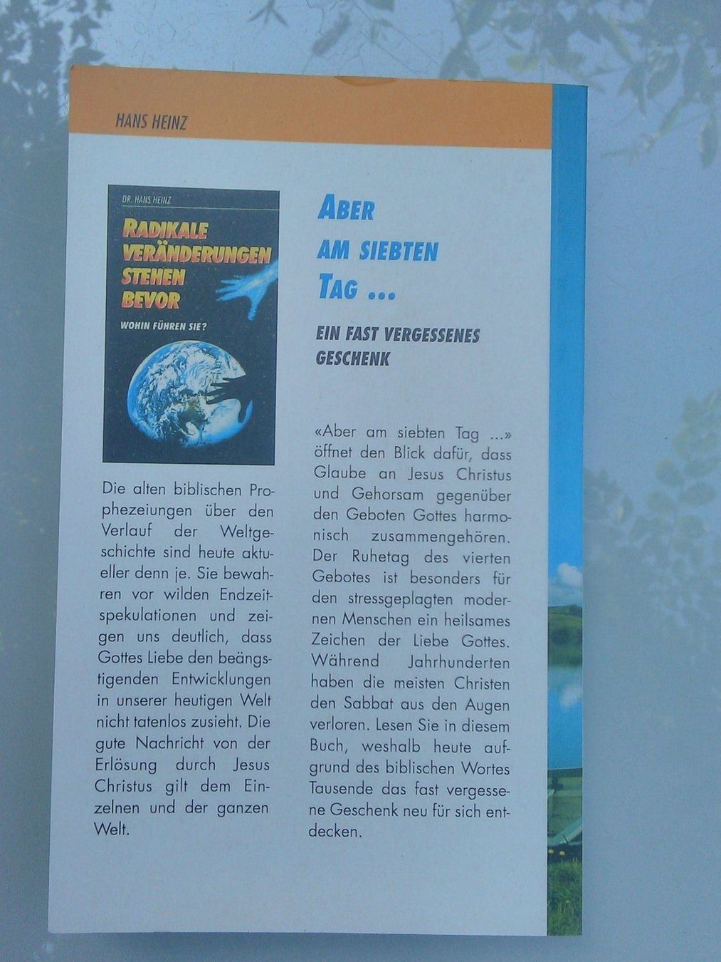 Libri: Aber am siebten Tag.... - Ein fast vergessenes Geschenk – Nuovo (secondo la descrizione) da St. Gallen venduto da elk2020 7