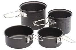 Trekking-Geschirr, 4-teilig (Aluminium)