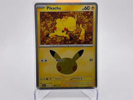 30 Jahre - Pikachu  (30C 35) - DE