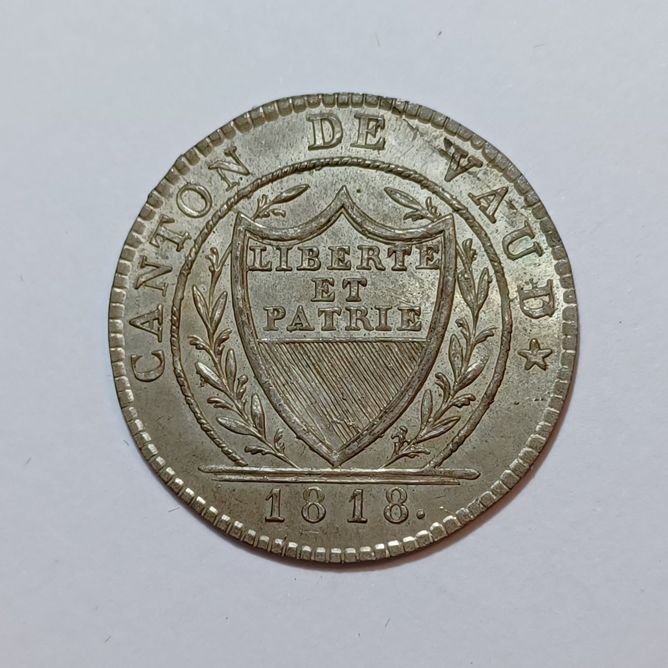 Tutti le monete: Batzen 1818 Waadt vz – Usato da Pfäffikon ZH venduto da Schweizer_Muenzen 1