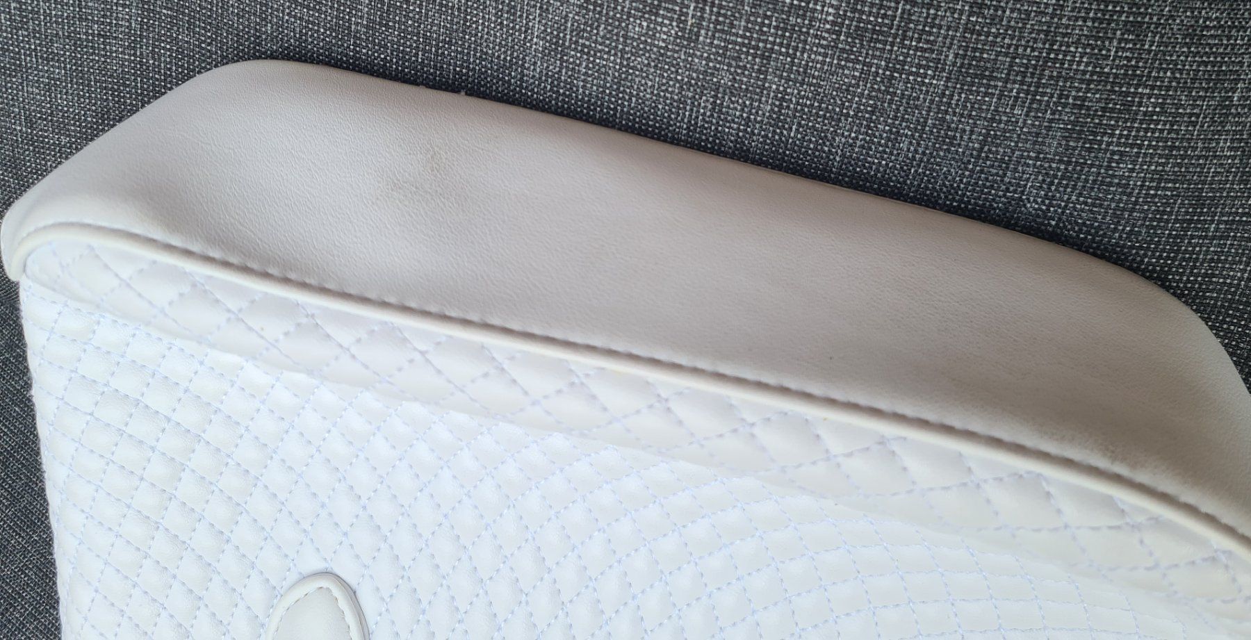 Taschen für Damen: Handtasche KOSCHI weiss gesteppt super Zustand – Neu (gemäss Beschreibung) aus Grosswangen von Spieler10 3