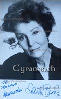 Faith Brook (1922-2012) Schauspielerin - Autogramm