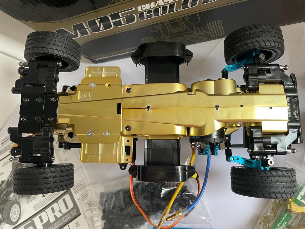 Tamiya M-05 Châssis Kit Gold Edition - AutoRCnewsModelisme