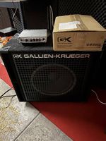Verkaufe Bass Amp und Box Gallen Krueger