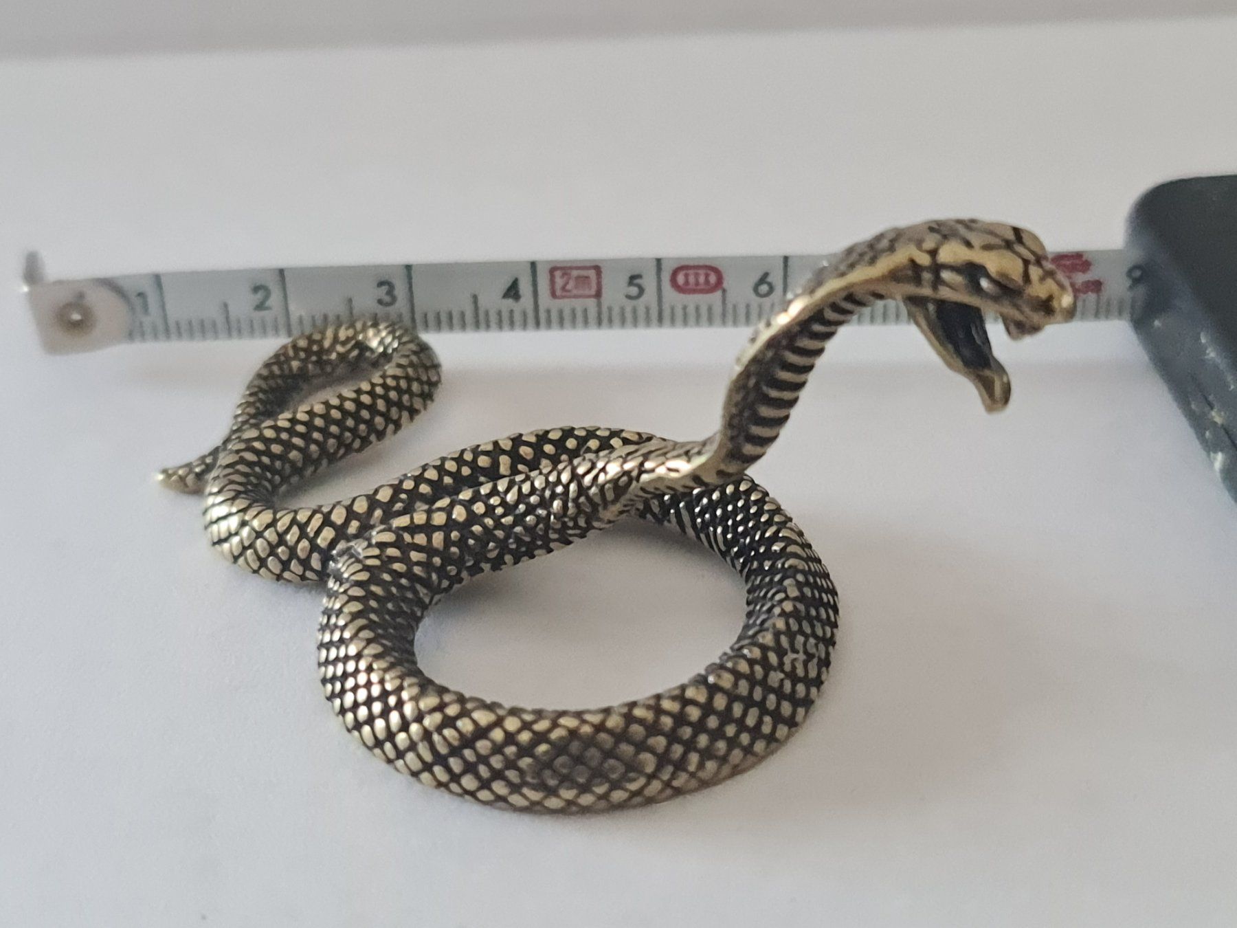 Statuette: Boa Kobra Schlange aus Messing – Nuovo (secondo la descrizione) da Uerkheim venduto da Kaufoption 2