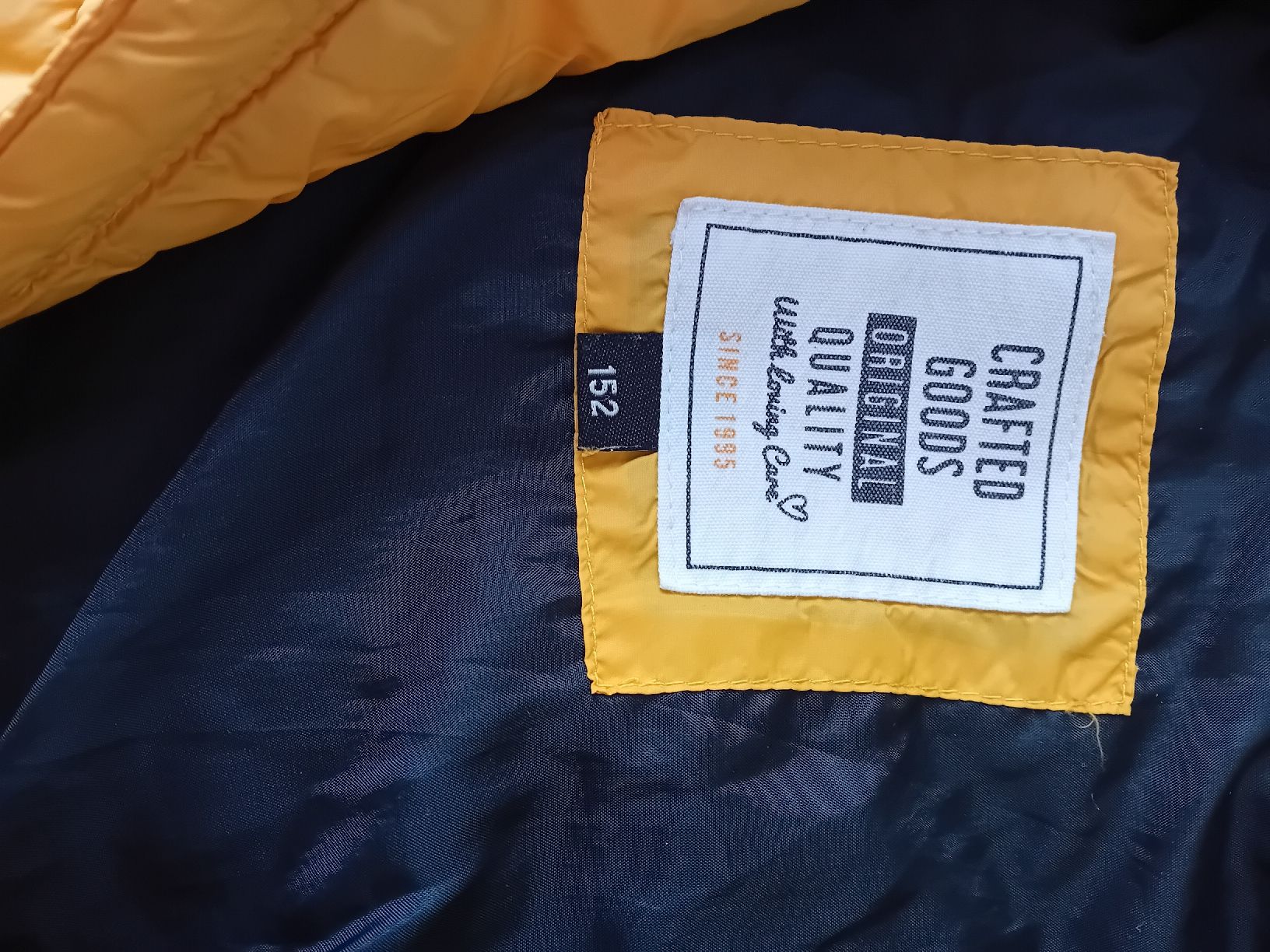 C&A Giacche & Cappotti: gelbe, leichte Steppjacke, Größe 152 cm – Usato da Romanshorn venduto da milenva 3