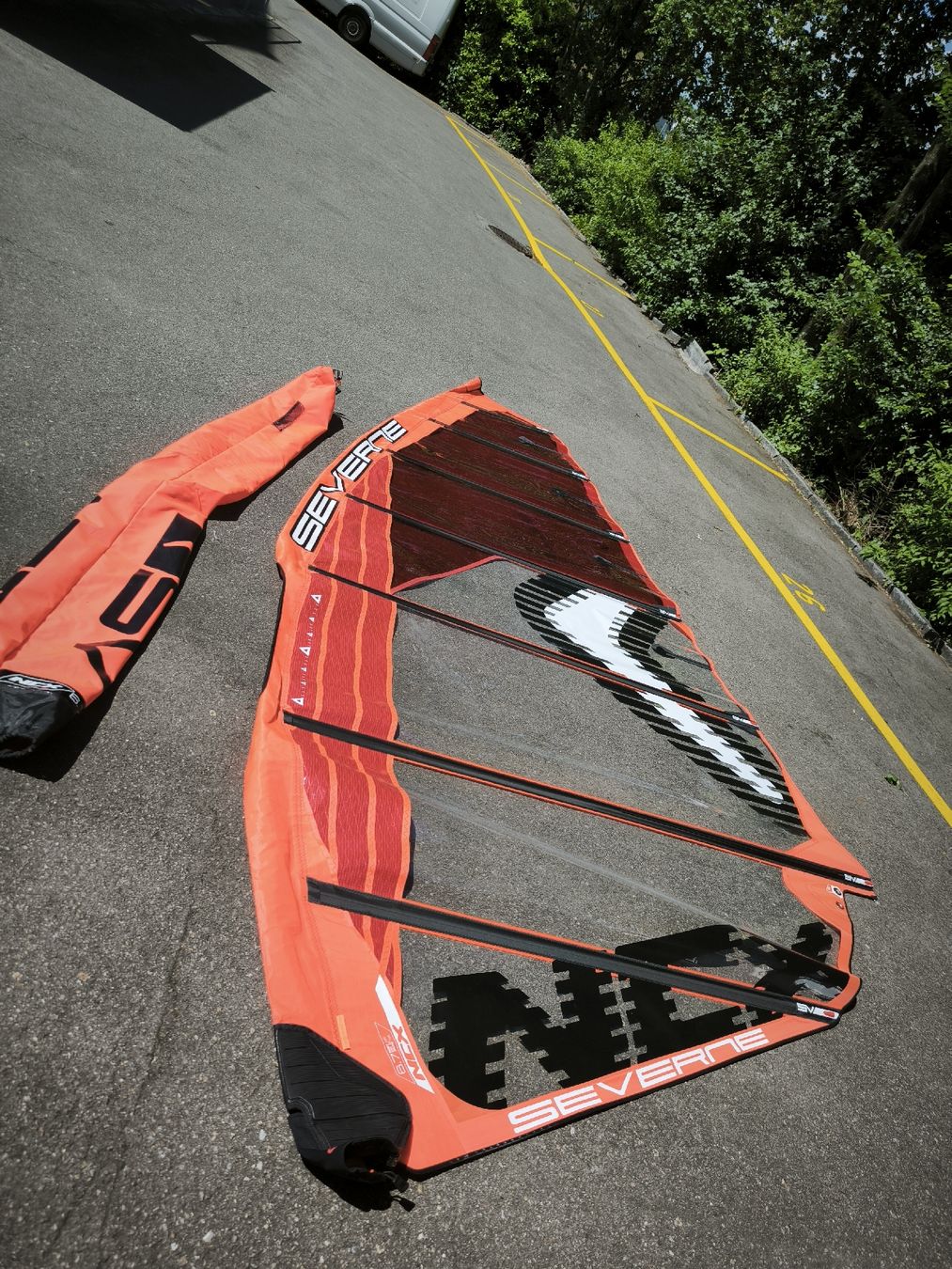 Surf: Windsurfsegel Severne NCX 6.7 m2 – Usato da Rümlang venduto da rapphi