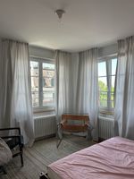 hellgraue Vorhänge von ZigZag Zürich, Länge 260 cm