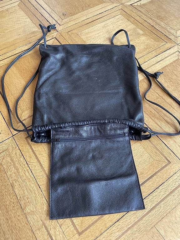 Zaini: Lederrucksack, Rucksack, Beutelrucksack black – Usato da Kriens venduto da Makiba11 2