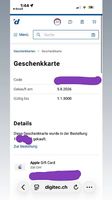 Apple Giftcard 200FR onlinecode