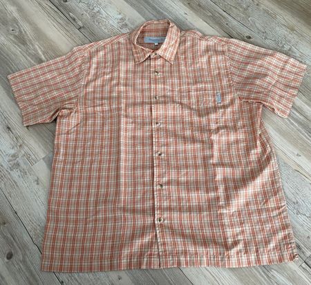 Regatta SommerHemd, Orange/Beige kariert XL