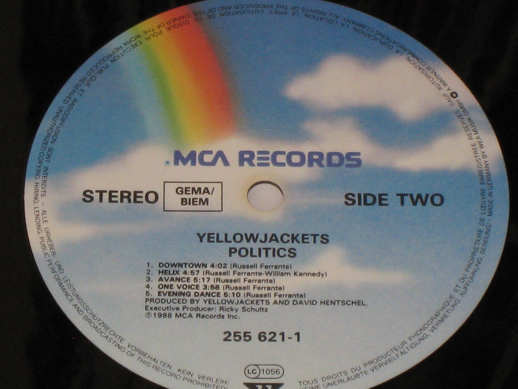 Dischi in vinile: LP - YELLOW JACKETS - POLITICS – Usato da Steckborn venduto da Quo7 2