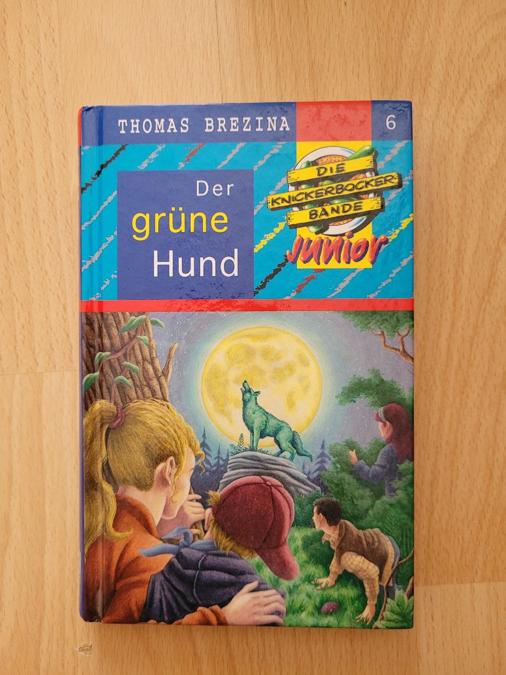 Libri: die Knickerbocker Bande der grüne Hund – Usato da Perlen venduto da Safari_23