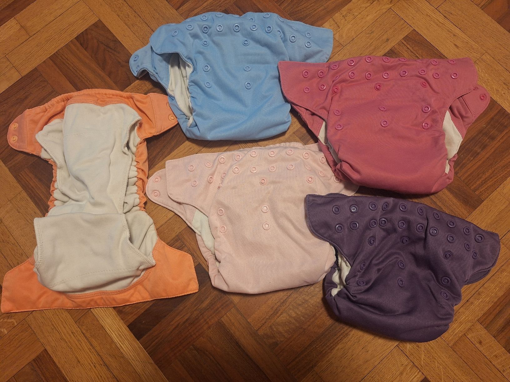 Secchi per pannolini & Pannolini: Lot de couches lavables - Bambino Mio, bungenius, inserts – Usato da Fribourg venduto da lf87 1