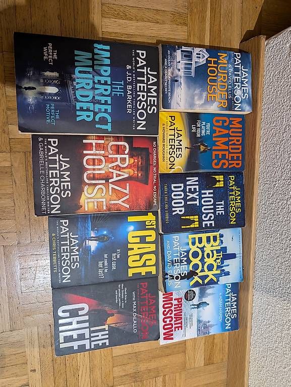 Libri: 9 James Patterson Bücher (Englisch) – Usato da Buchrain venduto da waiheke2