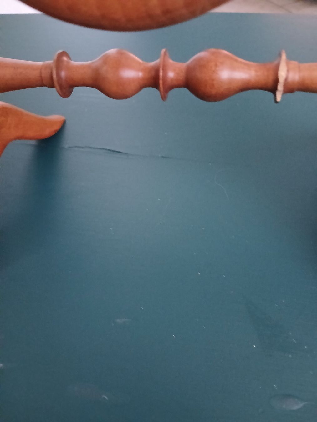 Specchi: Miroir de table ancien en bois massif – Usato da Corcelles-Payerne venduto da evalyne 2