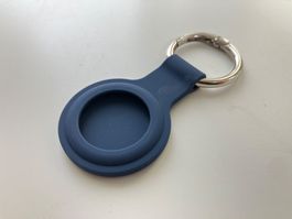 Schlüsselanhänger, AirTag Hülle, Air Tag Hülle, blau