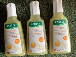 3x Rausch Nähr-Shampoo mit Ei-Öl 200ml NEU