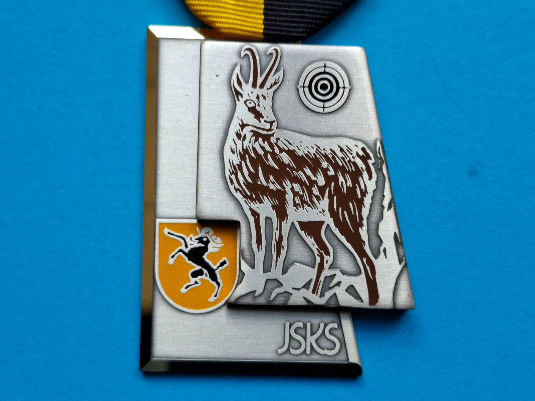 Medaglie: JSKS Gemse Jagd Jäger 1982 (H375) – Usato da Schwanden GL venduto da Suvorov