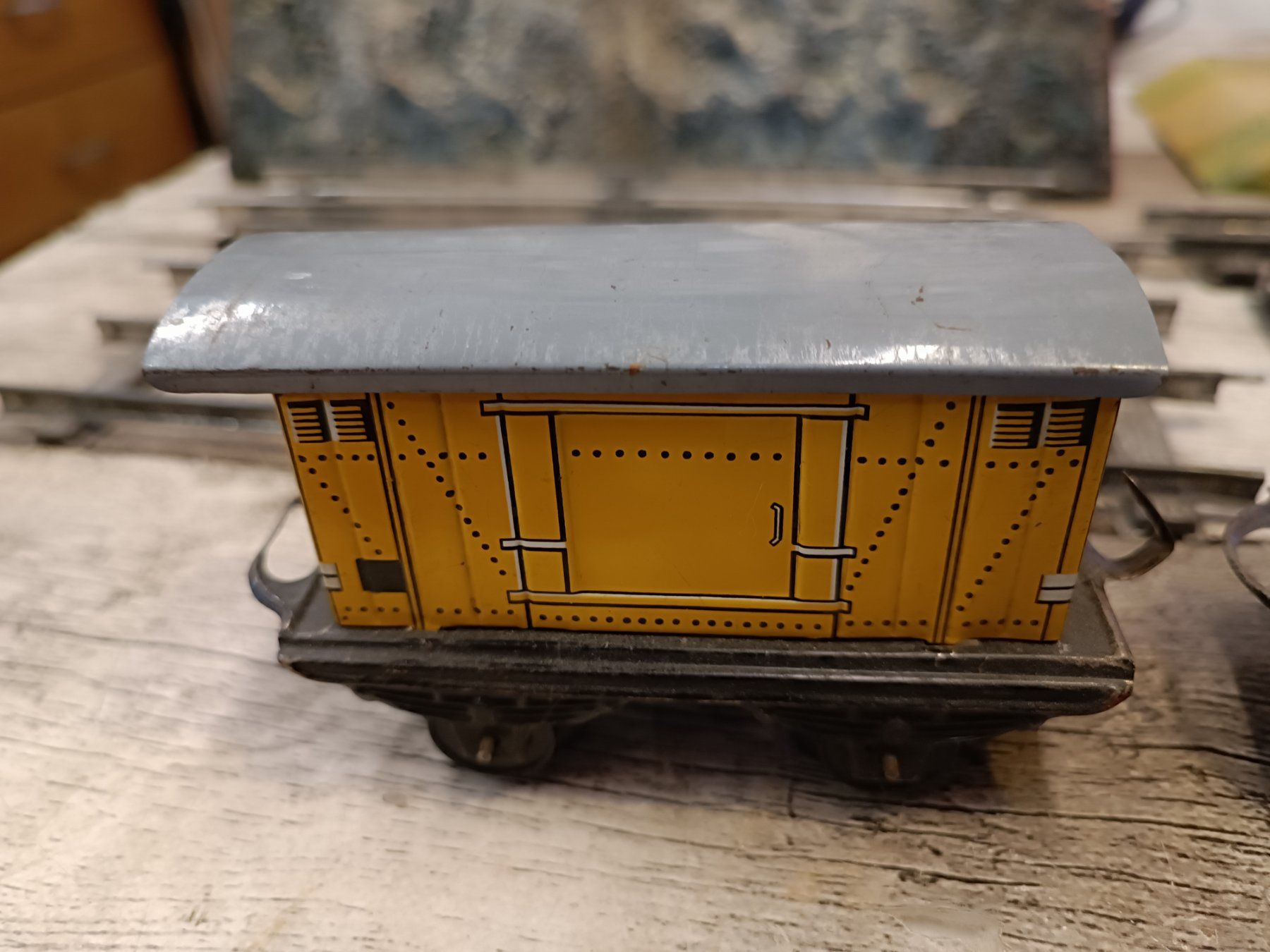 Spielzeuge: Blecheisenbahn Uhrwerk Made in US Zone – Gebraucht aus Reiden von Zofi-Brocki 5